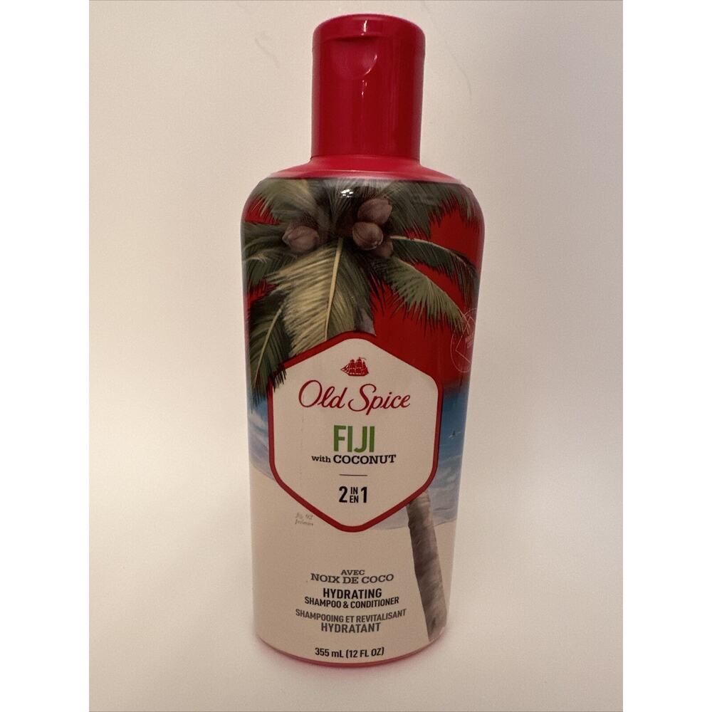 Old Spice Fiji with Coconut 2 in 1 Hair Care 12oz